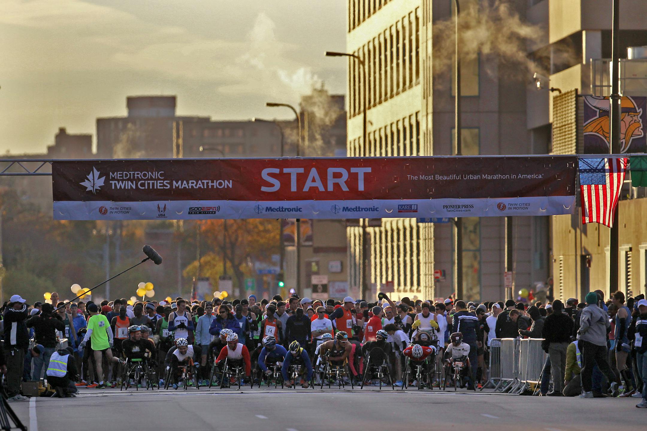 When the Twin Cities Marathon began last October, the horrors of Boston hadn’t yet changed the mind-set.