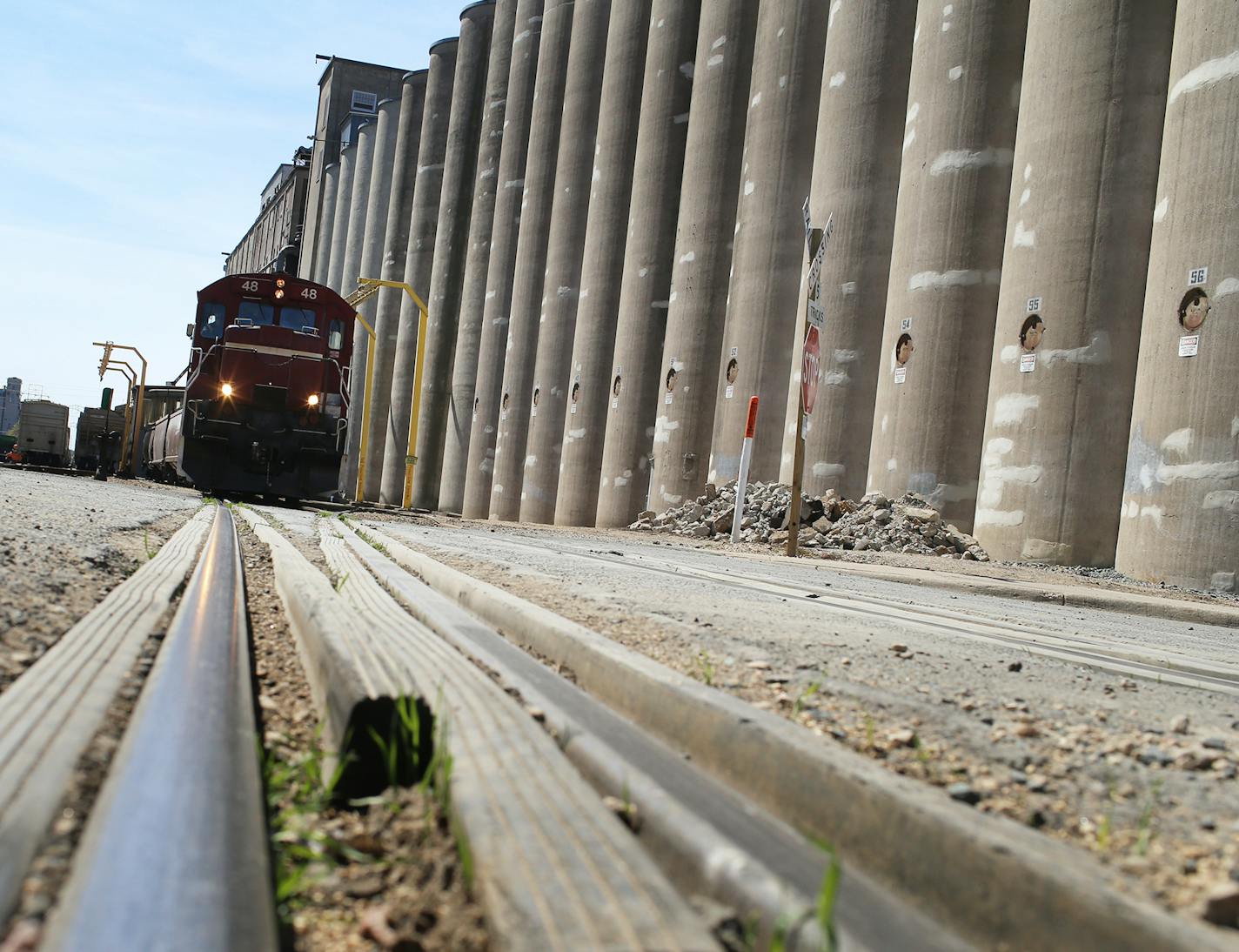 The ADM Atkinson Mill on Hiawatha Avenue, is the last flour mill left in the Mill City and was Tuesday, May 7, 2019, in Minneapolis, MN. Here, trains unload wheat at the ADM Mill and also transport processed flour from the plant. DAVID JOLES &#x2022;david.joles@startribune.com There will soon be just one flour mill left standing in the Mill City, following the closure of ADM's Nokomis Mill on Hiawatha Avenue. We plan to visit the last remaining mill, Atkinson, to see what 21st Century flour mill