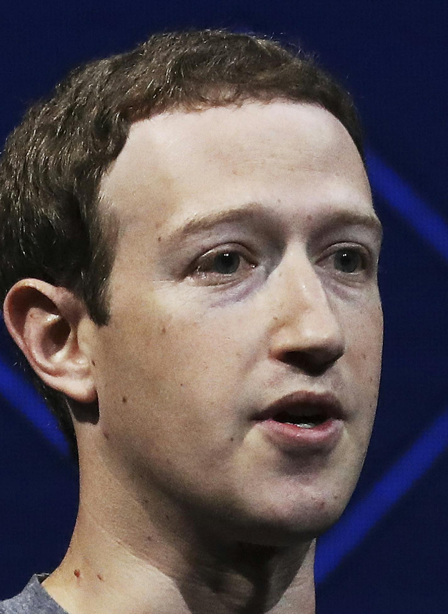 FILE &#xf3; Mark Zuckerberg, the chief executive of Facebook, speaks at a conference in San Jose, Calif., April 18, 2017. Addressing for the first time the growing data privacy scandal, Zuckerberg outlined several steps the company was taking to address the issue on March 21, 2018. &#xec;We also made mistakes, there&#xed;s more to do, and we need to step up and do it,&#xee; he wrote in a post. (Jim Wilson/The New York Times)