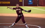 Softball pitcher Amber Fiser has been among the most outspoken Gophers athletes about extending eligibility for spring sports.