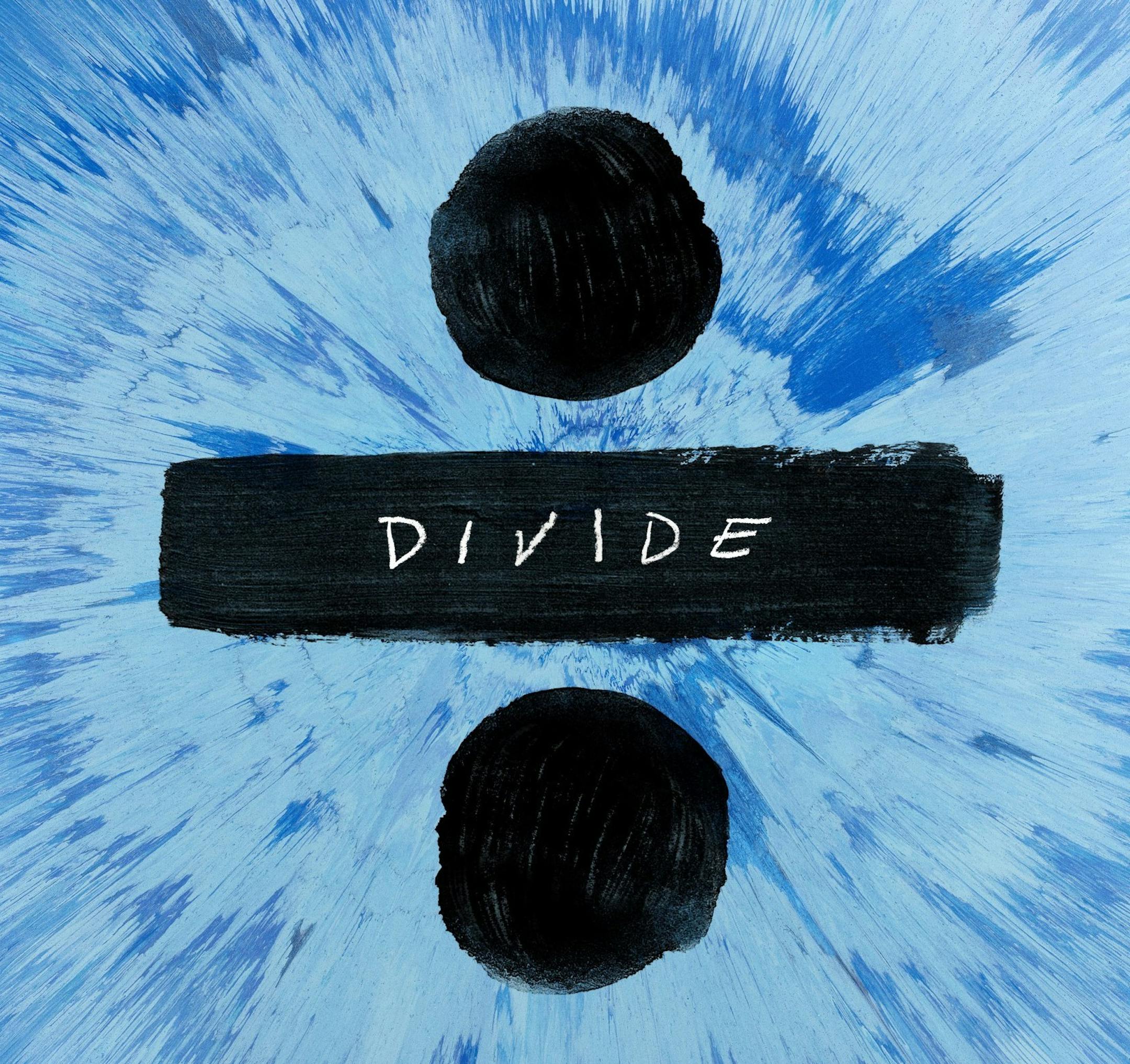 This cover image released by Atlantic Records shows, "Divide," the latest release by Ed Sheeran. (Atlantic Records via AP)