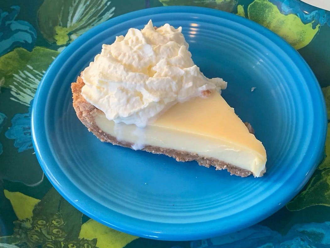 Key lime pie from Key West Bistro offers a taste of Florida.