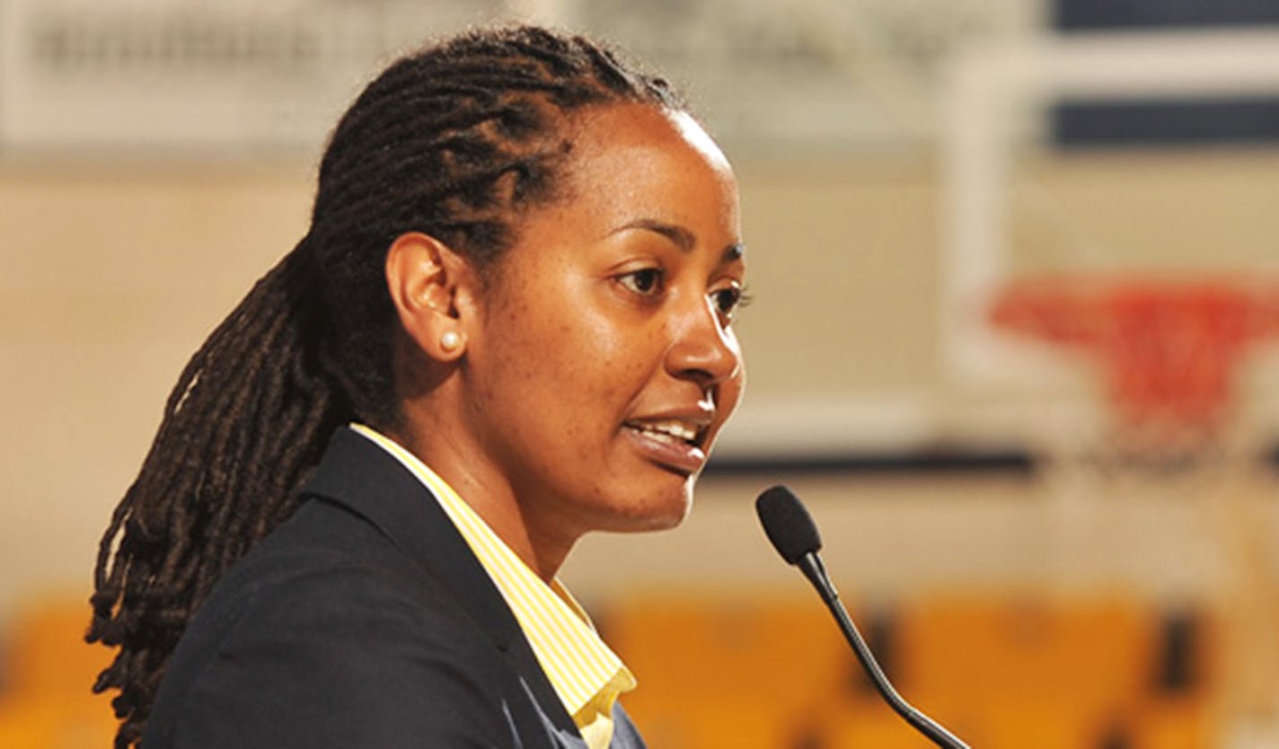 Danielle O'Banion was once the head coach at Kent State. (Kent State photo)