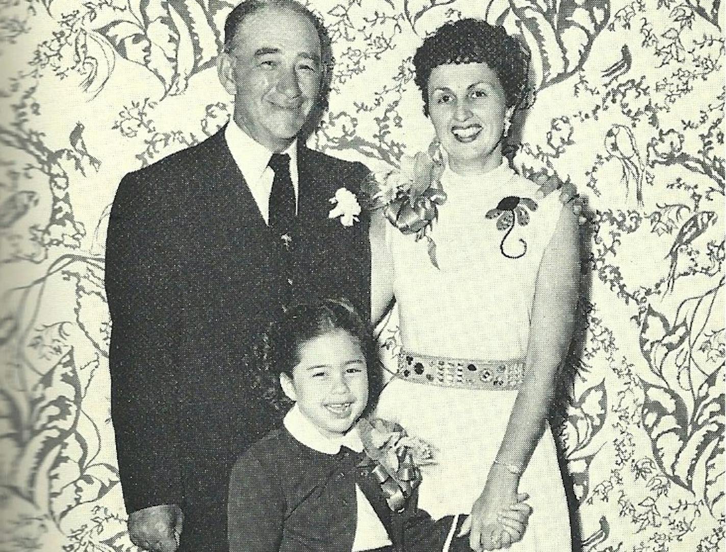 Minnesota-born Susan Berman, with her parents. Davie Berman associated with mobsters in the Twin Cities. Grace Berman was a showgirl when she met her future husband. Used with permission from the book "Murder of a Mafia Daughter," by Cathy Scott.