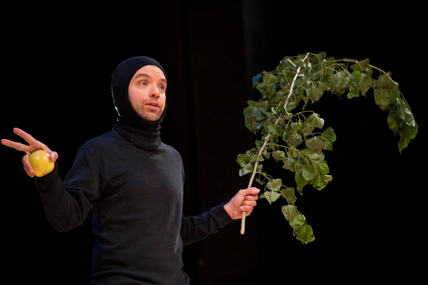 Joshua Scrimshaw in "Apple Picking."