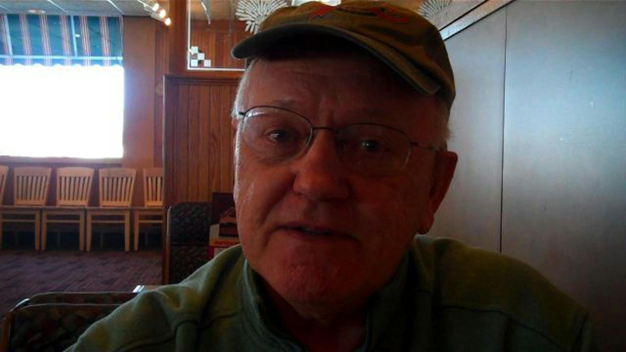 Ron Bergerson, 73, wrote the romance novel "Midsummer Waltz."