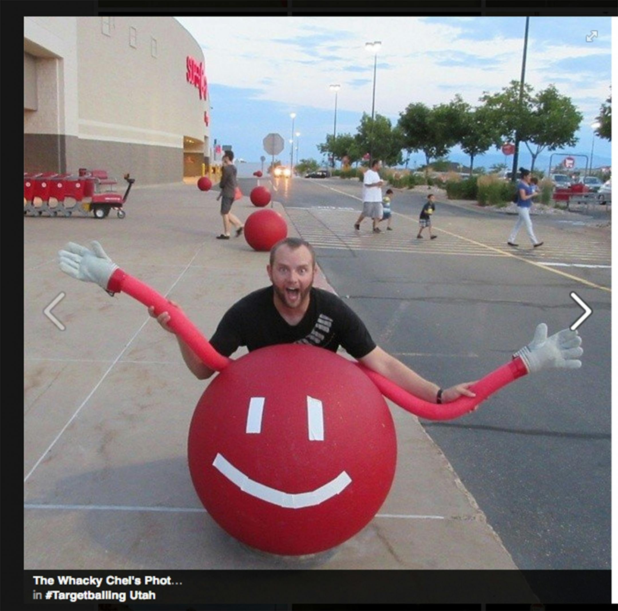 Target balling - from his facebook account aka Whacky Chels