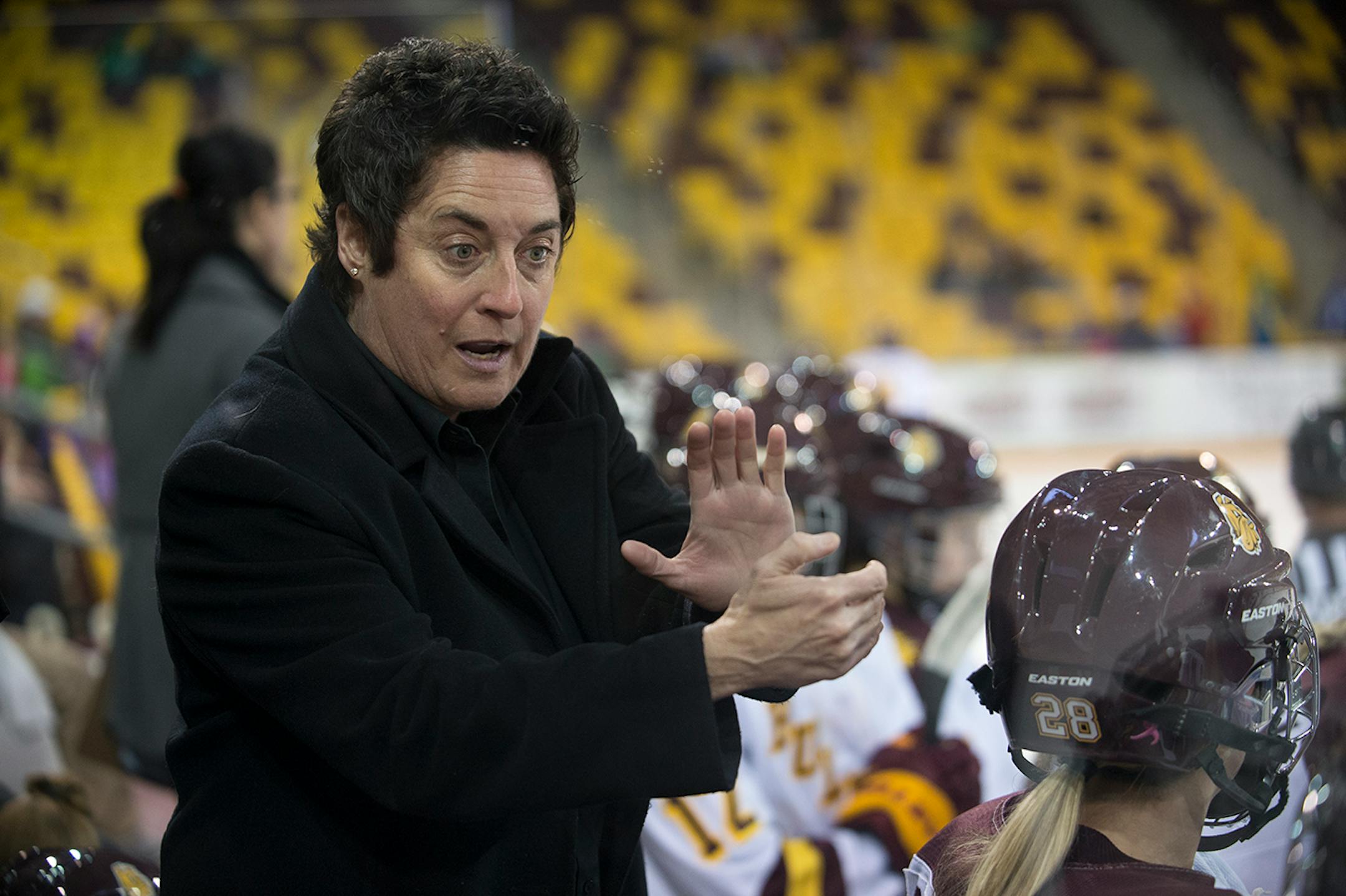 University of Minnesota Duluth head coach Shannon Miller