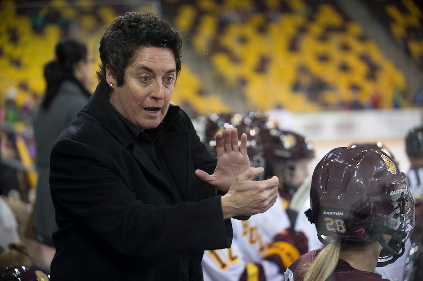 University of Minnesota Duluth head coach Shannon Miller