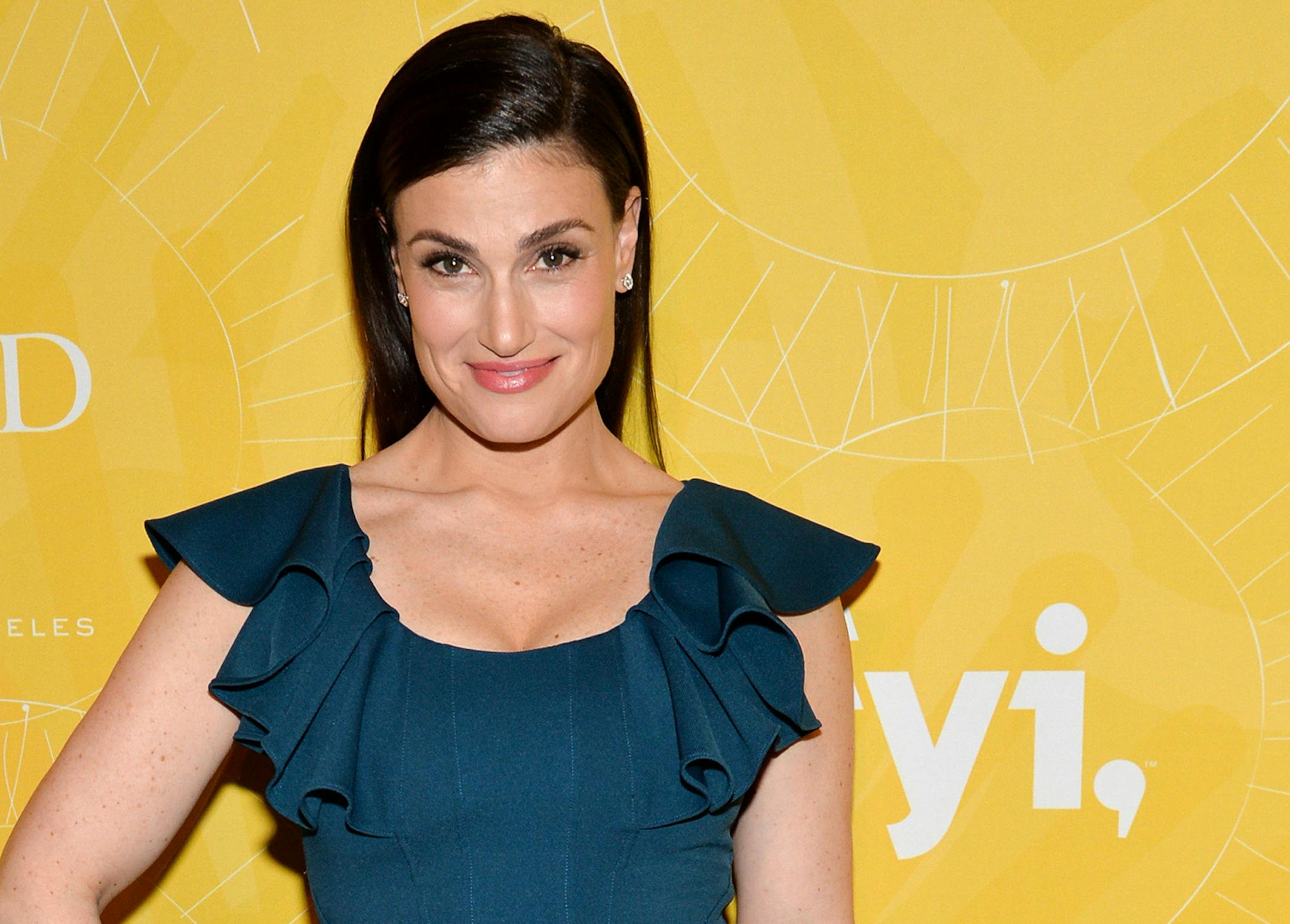 Actress Idina Menzel attends Variety's "Power of Women: New York" luncheon at Cipriani Midtown on Friday, April 25, 2014 in New York.