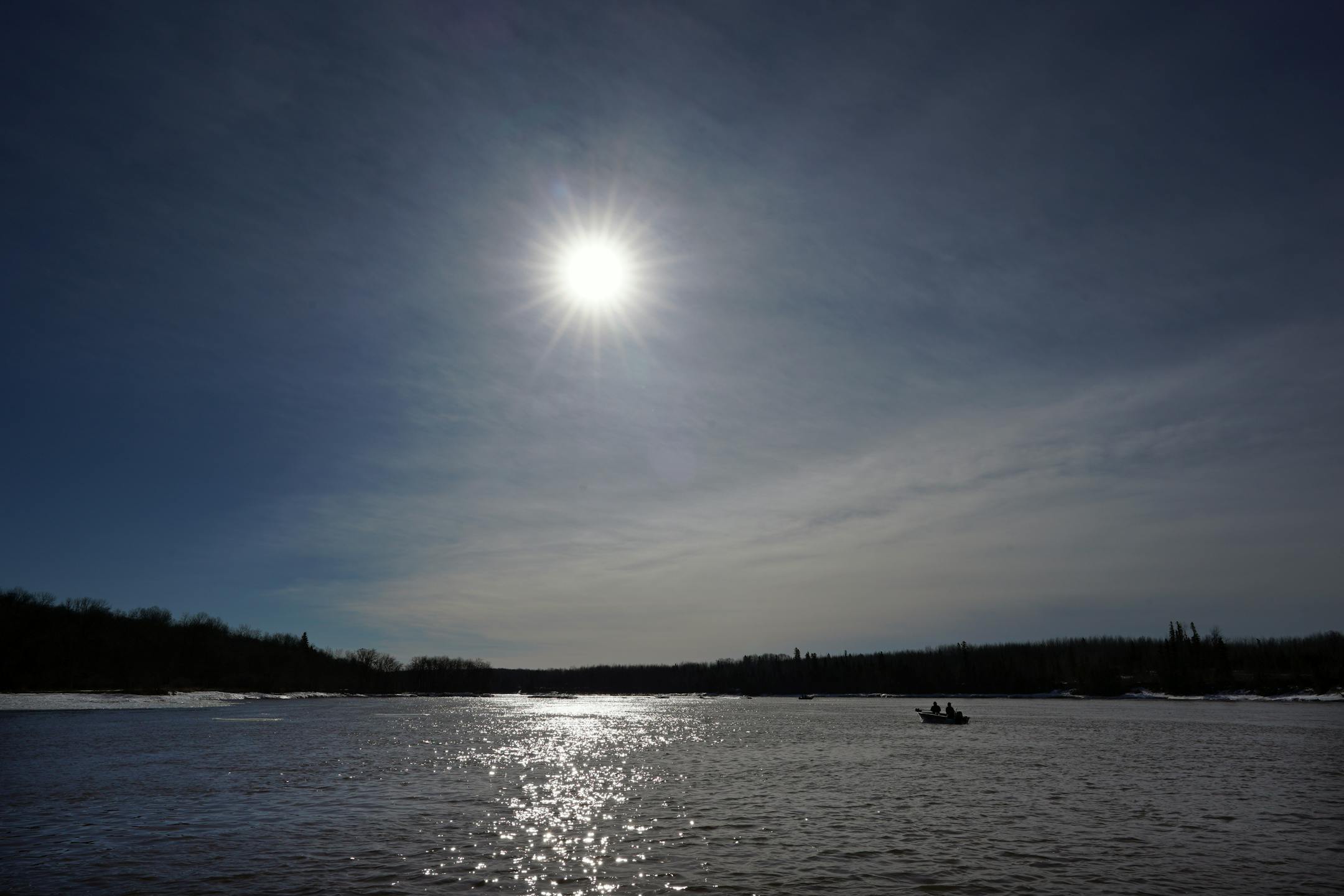 As the ice melts off the northern edge of Minnesota and the walleye begin their run to bite everything they can to fatten up before spawning season, dozens of boats line up to get on the Rainy River, to be back on the open water again after finally waiting out the winter. But this year, for the first time, the DNR has made the river catch and release -- nobody is allowed to keep a walleye during the absolute best time of year to catch them.