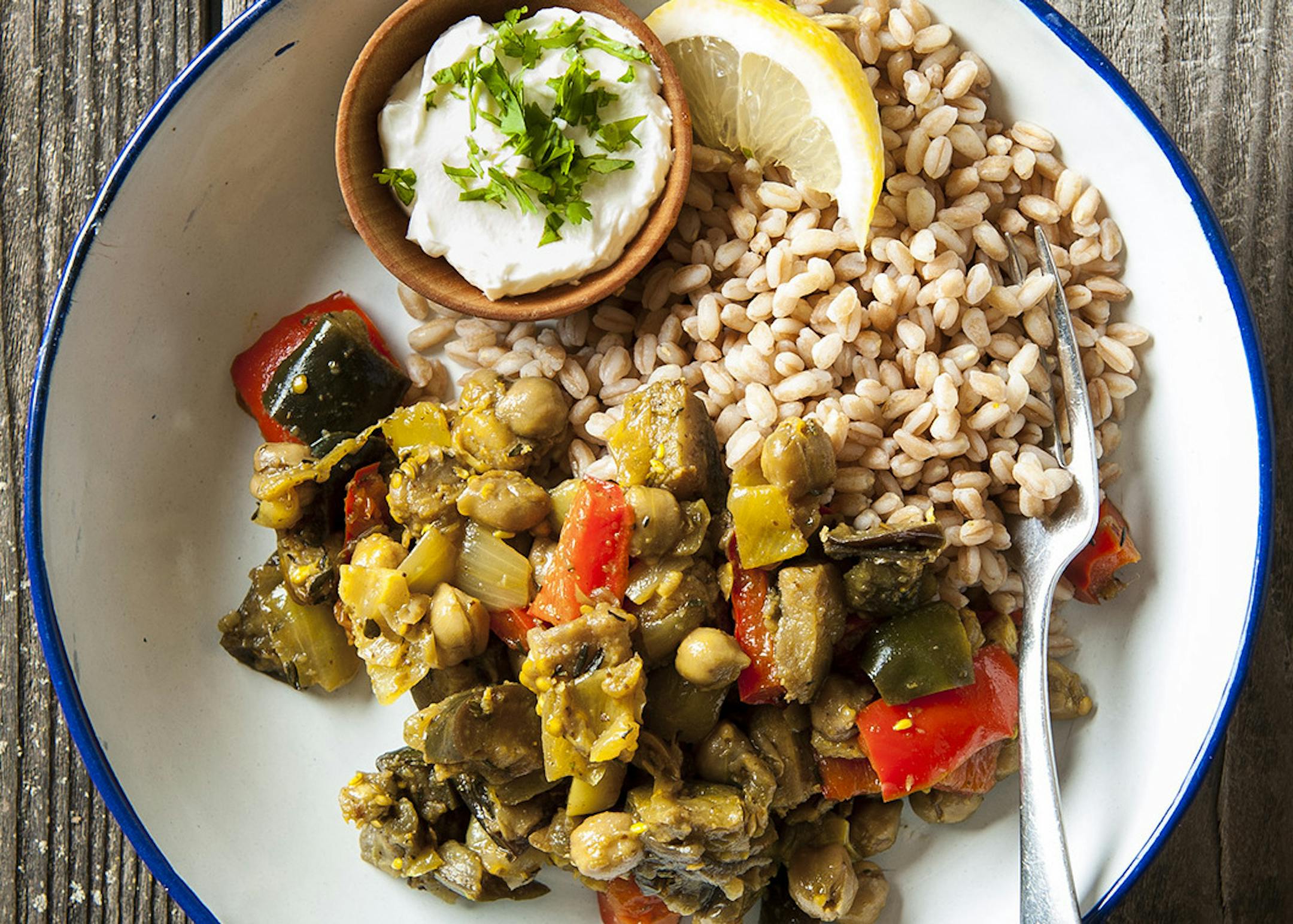 Eggplant tangine. photo by mette nielsen