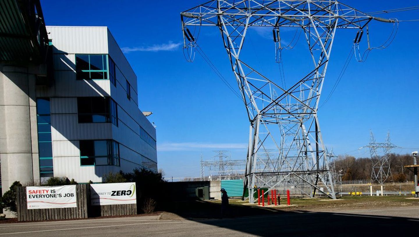 Xcel Energy's Prairie Island nuclear power plant at Red Wing.