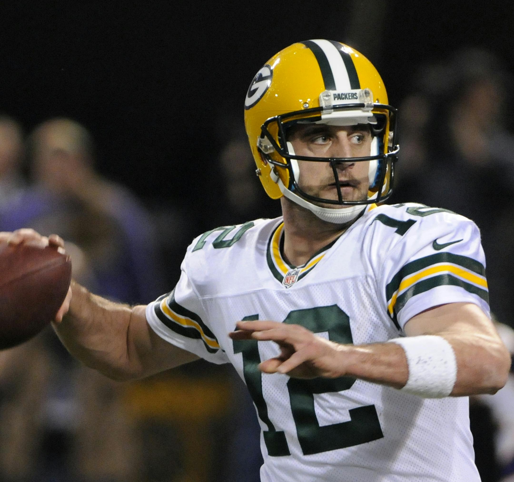 Green Bay Packers quarterback Aaron Rodgers