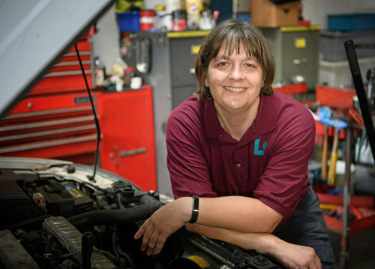 Cathy Heying founded the Lift Garage to help people with low incomes keep their cars in working order.