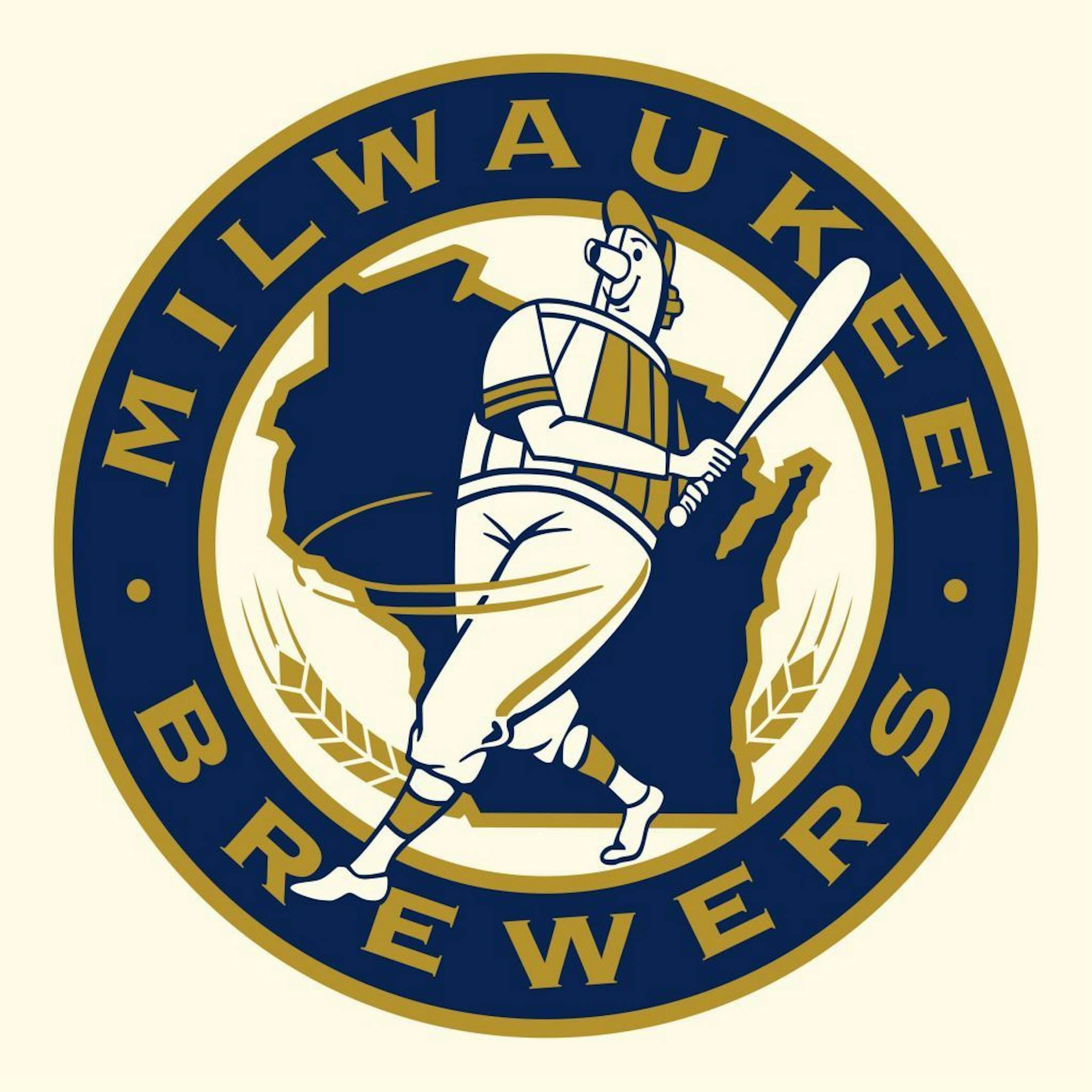 Jersey patch detail on the winning Brewers jersey design from Ben Peters, Richfield