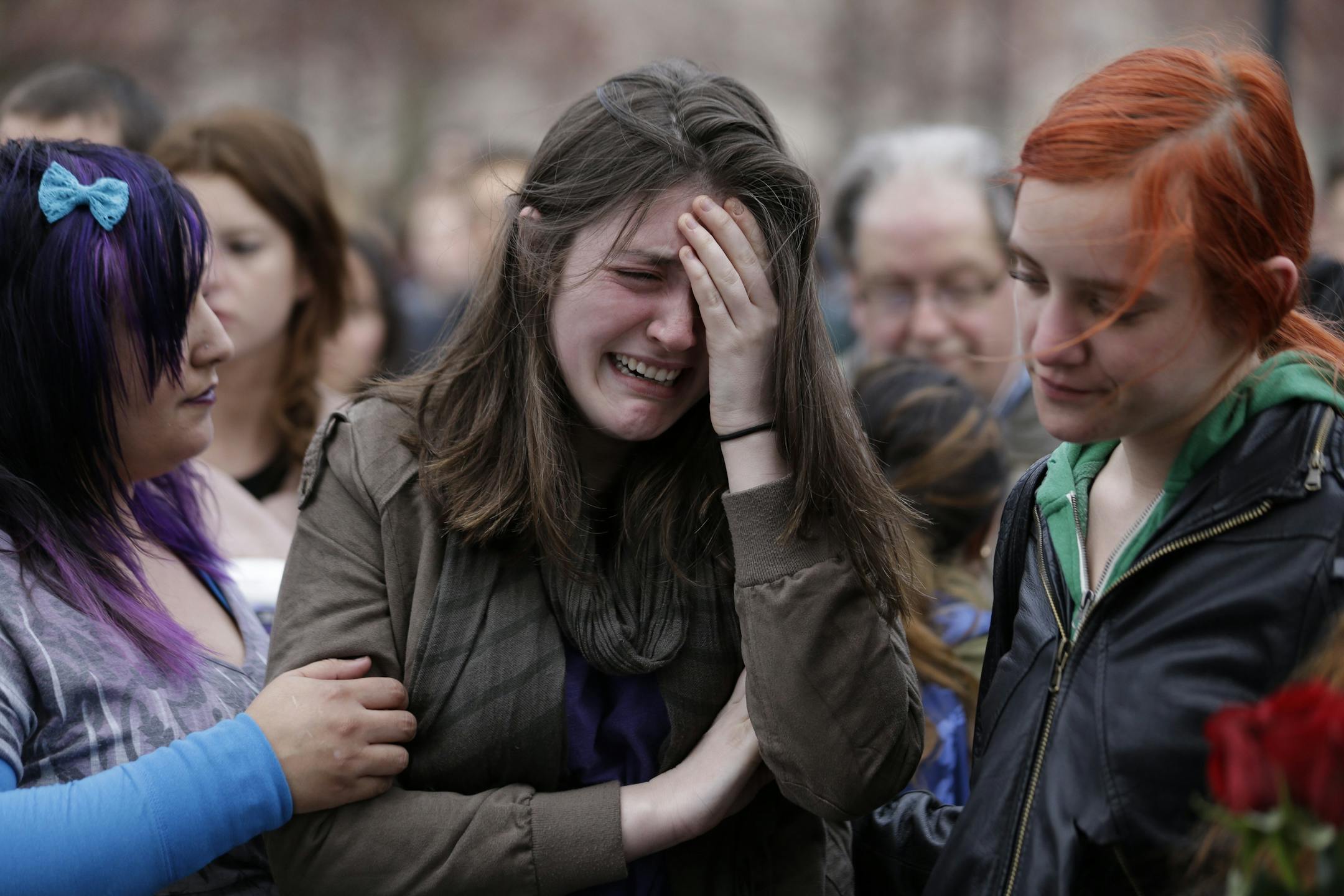 A vigil for the victims of the Boston Marathon explosions at Boston Common last month.