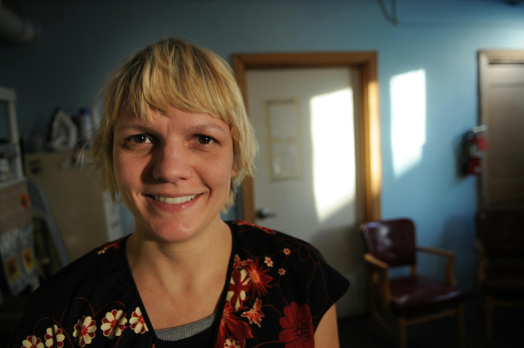 As director of the St. Stephen's Shelter for men, Allysen Hoberg does everything from court advocating to cleaning out lockers. Mostly, though, she listens.