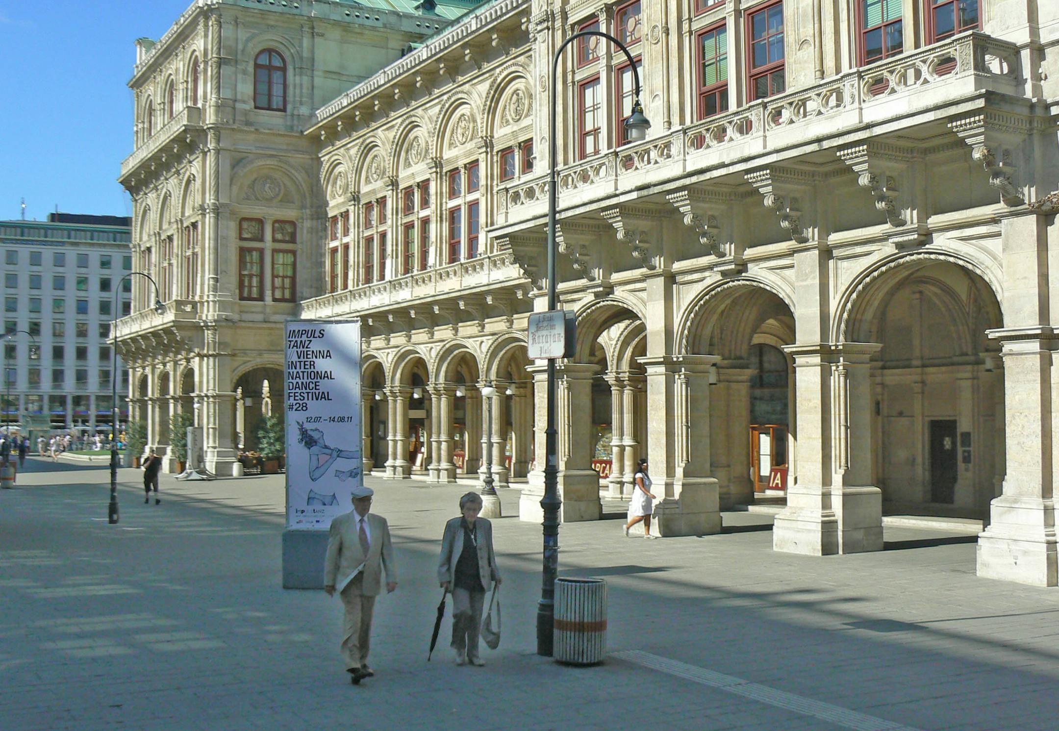 One of Vienna's three opera houses can be seen. (Carol Leiby/MCT)
