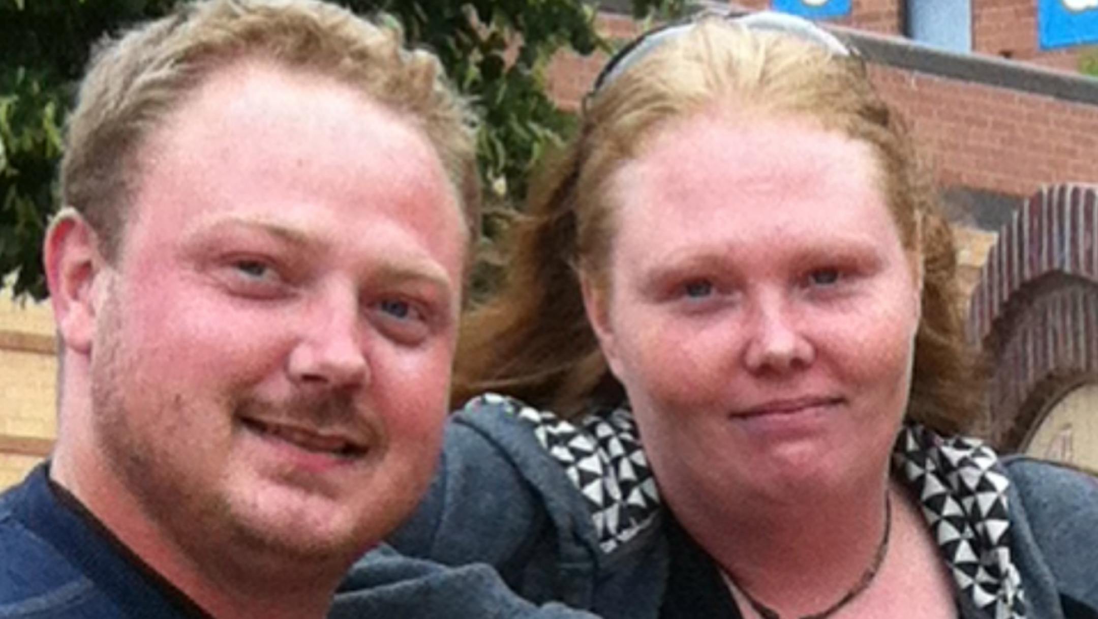 Nathan Story is shown with his sister, Erin Story, 36, who was hit and killed by a train in Hinckley.