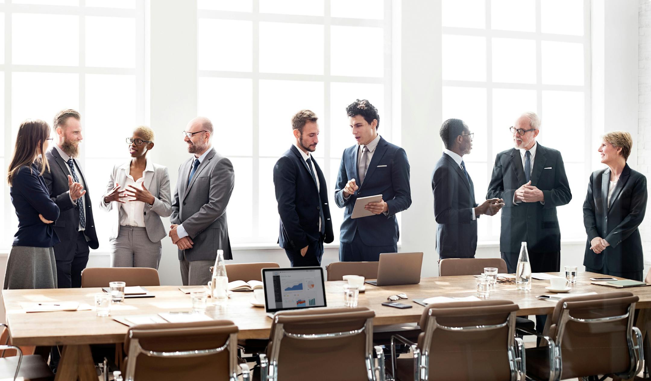 Business Group Meeting Discussion Strategy Working Concept. istock photo
