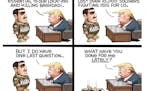 Sack cartoon: The president and the Kurds