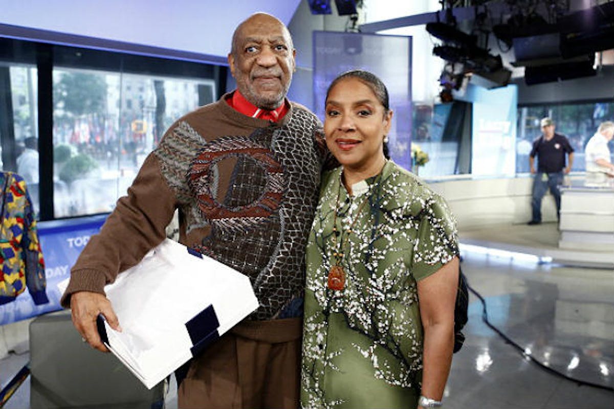 Bill Cosby and Phylicia Rashad at "Today" show in 2013.