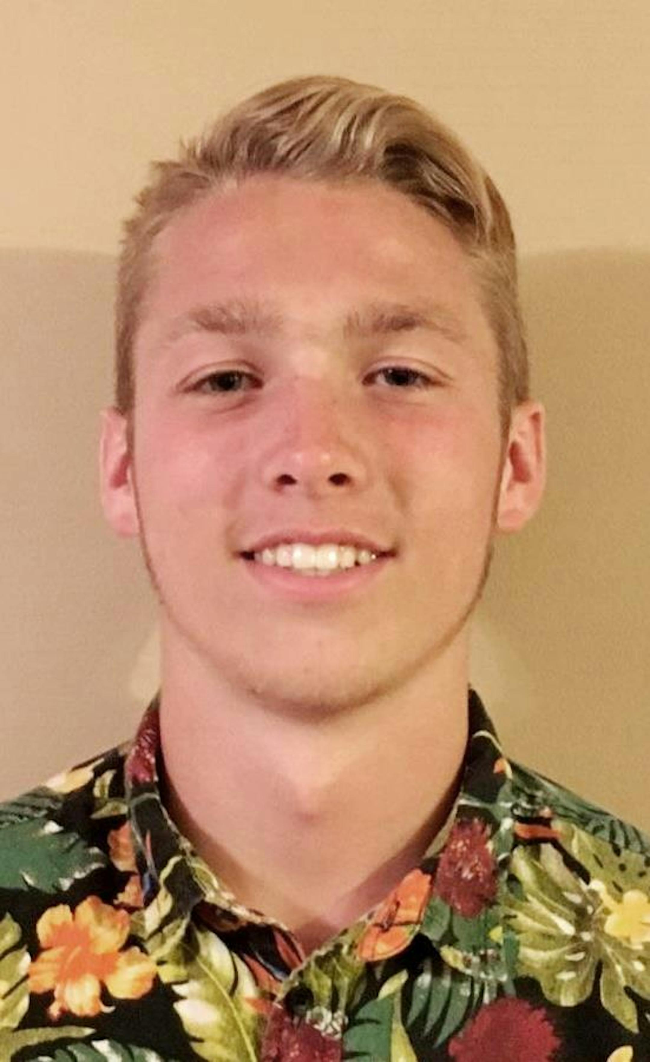 Logan Daniels, St. Francis soccer, sr., 2016-17