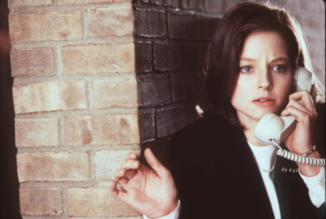 Jodi Foster in the 1991 movie “The Silence of the Lambs.”