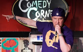 Nick Swardson catered to a hometown crowd with homages to living as a transplant on the West Coast.