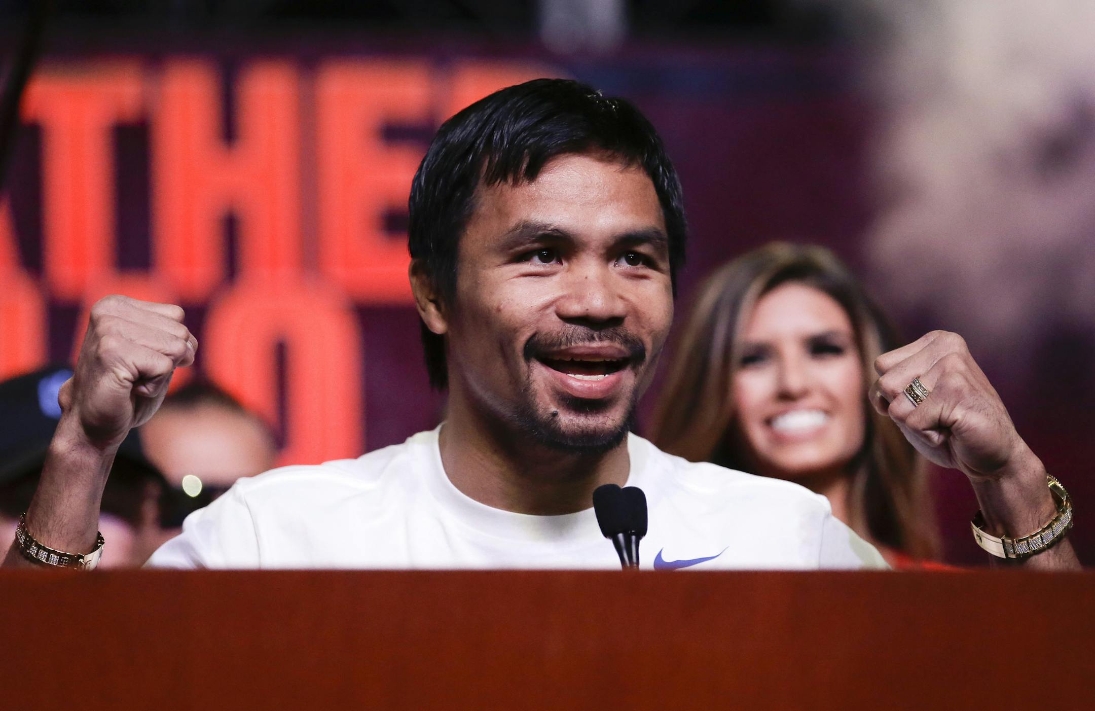 Boxer Manny Pacquiao
