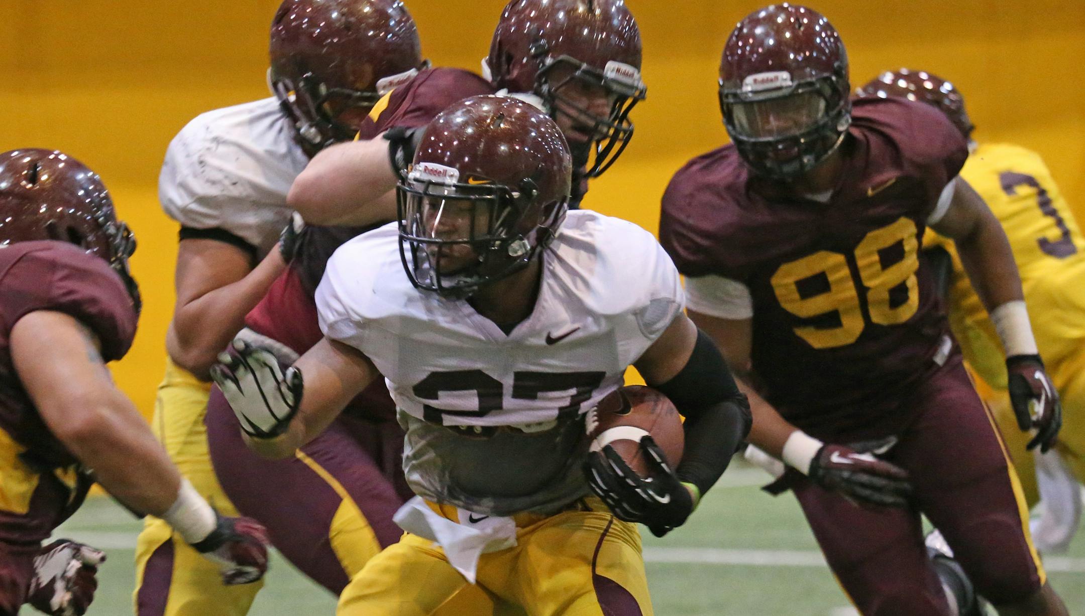 Gophers senior running back David Cobb was among 53 running backs named to the Doak Walker Award preseason watch list Thursday.