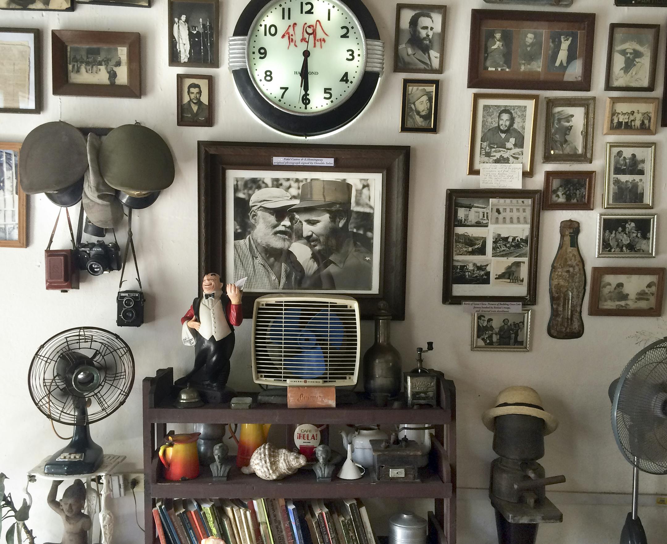 In Santa Clara, Cuba, a dorm-size museum focuses on the revolution with photographs and relics of that time.