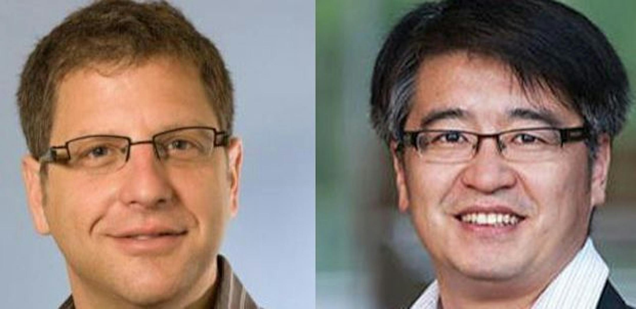 James Ron, left, and Jason Cao have been reinstated to their positions at the University of Minnesota Humphrey School of Public Affairs after being disciplined for sexual misconduct.