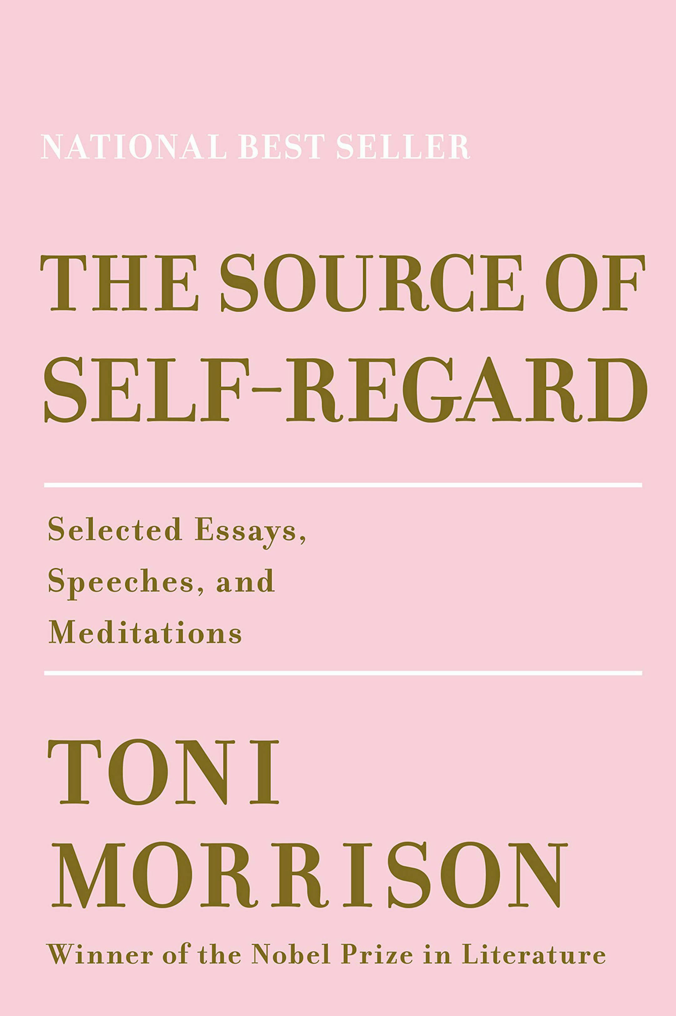 "The Source of Self-Regard" by Toni Morrison