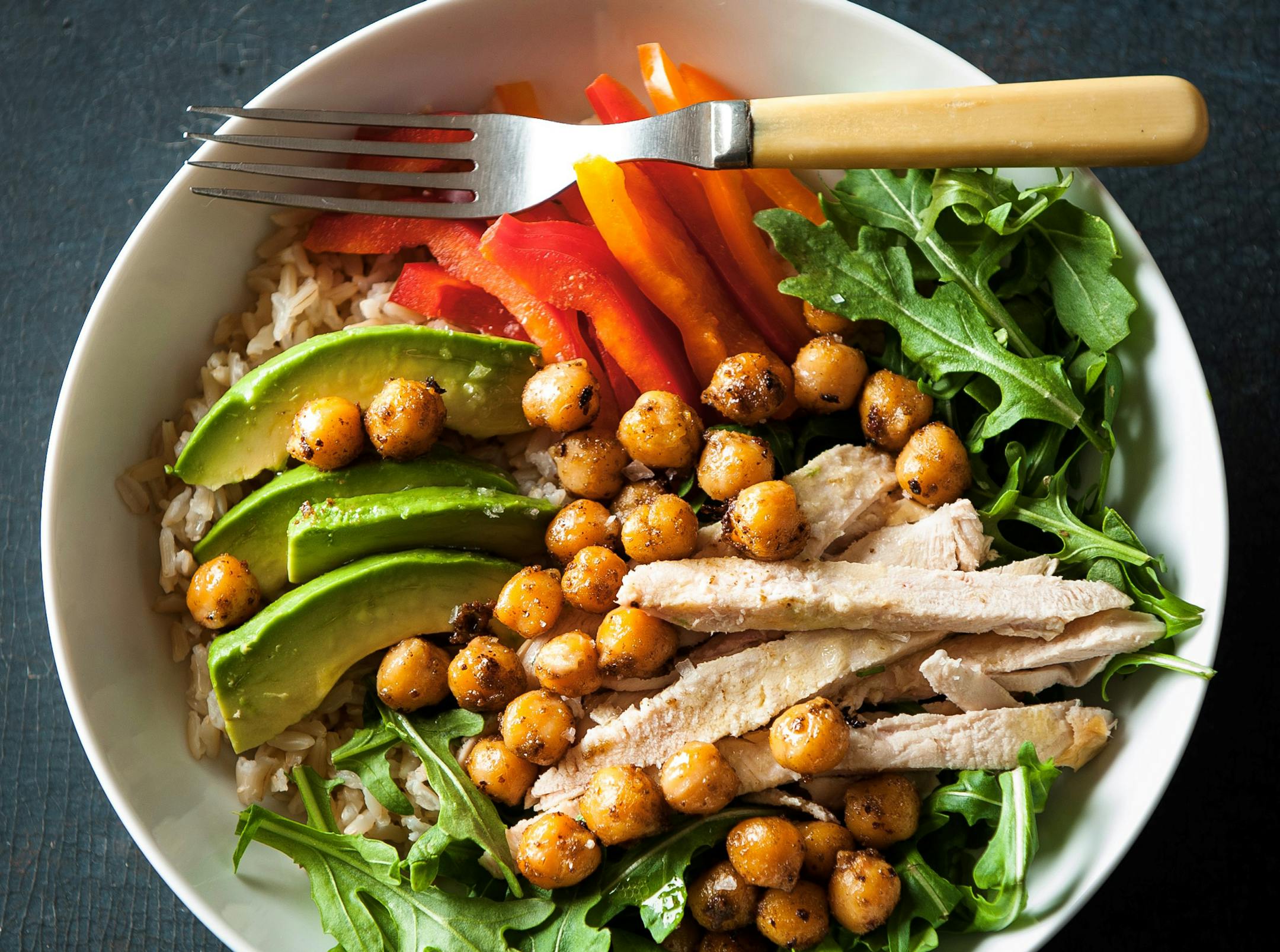 Composed salads offer the taste of green we're craving. Recipe by Beth Dooley, photo by Mette Nielsen, Special to the Star Tribune