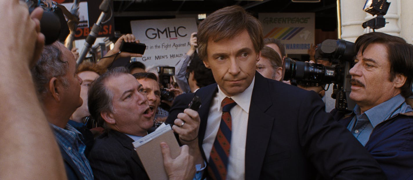 Hugh Jackman stars in the film "The Front Runner." (Frank Masi/Sony Pictures) ORG XMIT: 1244878