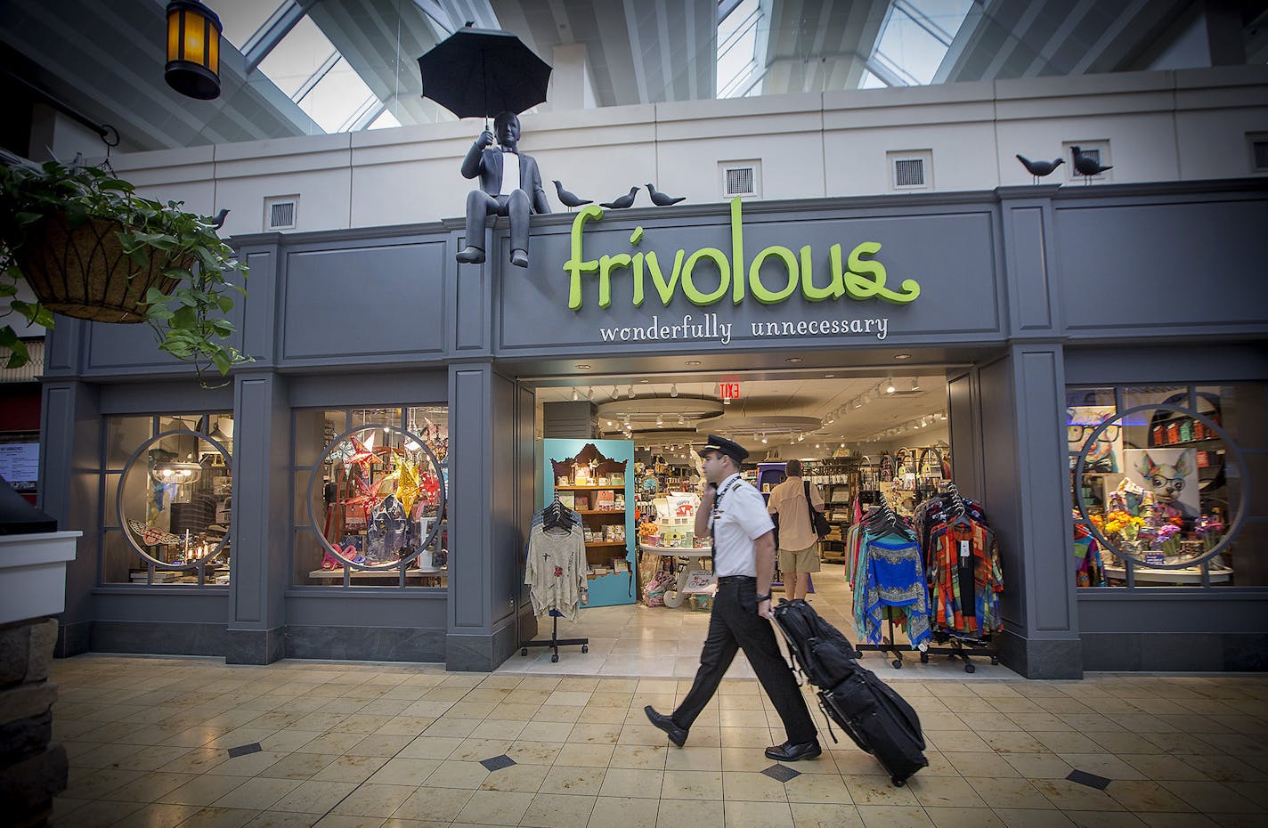 Frivolous is one of the many new shops at the airport, Tuesday, August 29, 2017 in Bloomington, MN. Just as the Minneapolis-St. Paul International Airport is putting the finishing touches on a major overhaul of its retail and restaurant options, it's about to embark on another wave of more eateries and shops in both terminals. ] ELIZABETH FLORES &#xef; liz.flores@startribune.com