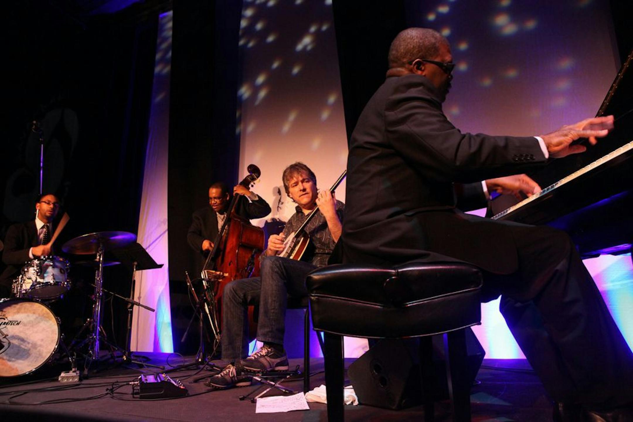 Provided photoBela Fleck and Marcus Roberts will be at the Dakota this week.