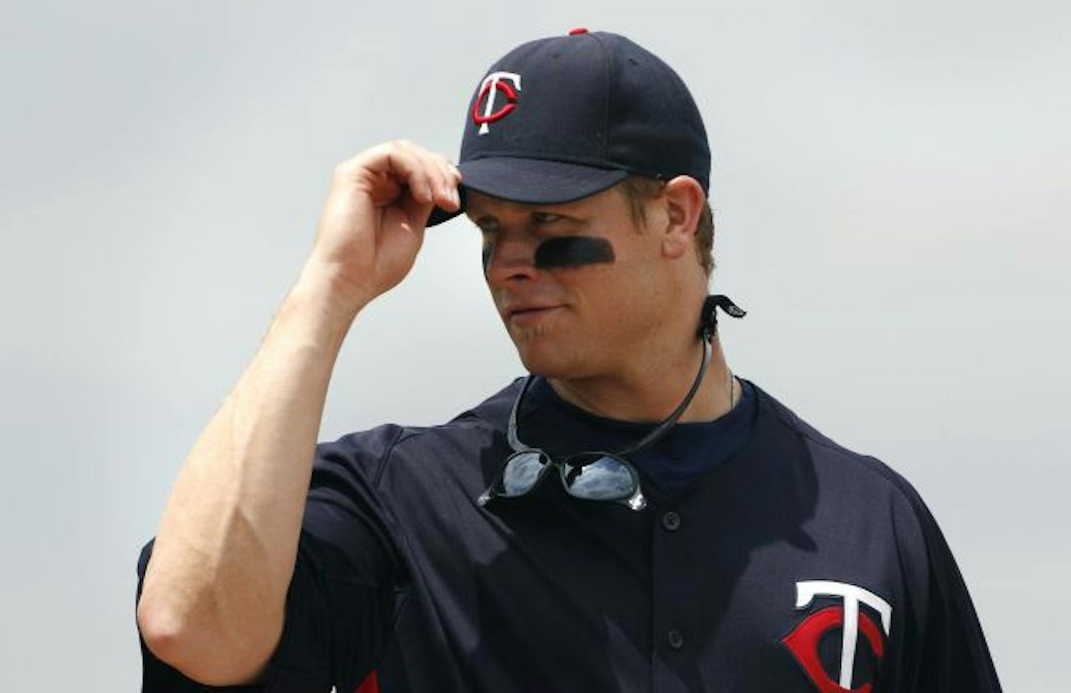 Twins first baseman Justin Morneau