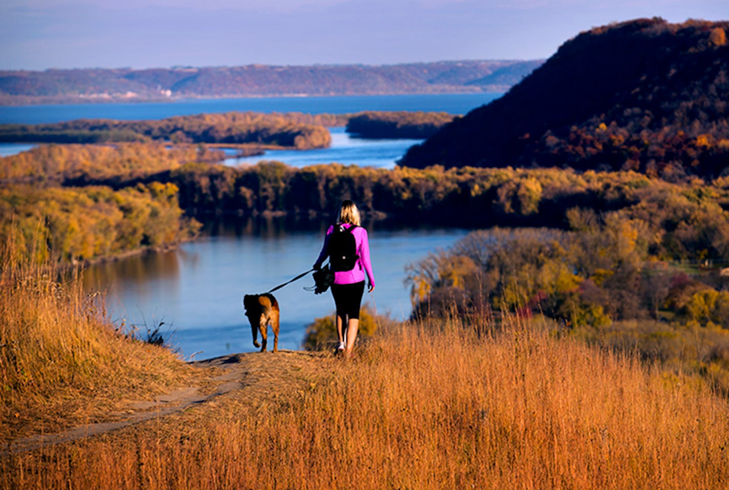 After a Washington Post piece took issue with Minnesota's natural beauty, residents came to the state's defense, citing views like these above the Mississippi River.