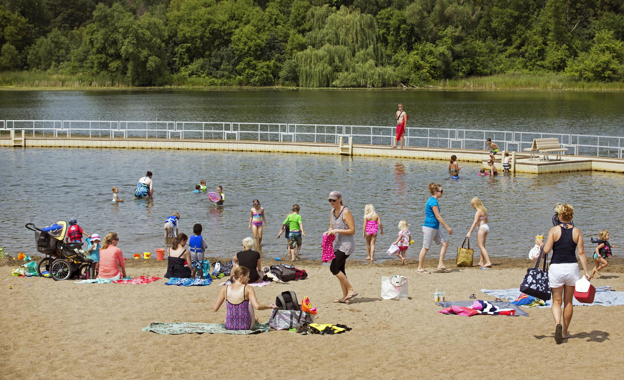 After a dozen years on the state's Impaired Waters List, Wirth Lake has finally been removed this year after an effort by local agencies to mitigate phosphorus levels. The lake is popular with swimmers, fishermen and hikers. ] BRIAN PETERSON ‚Ä¢ brian.peterson@startribune.com Minneapolis, MN 07/30/14