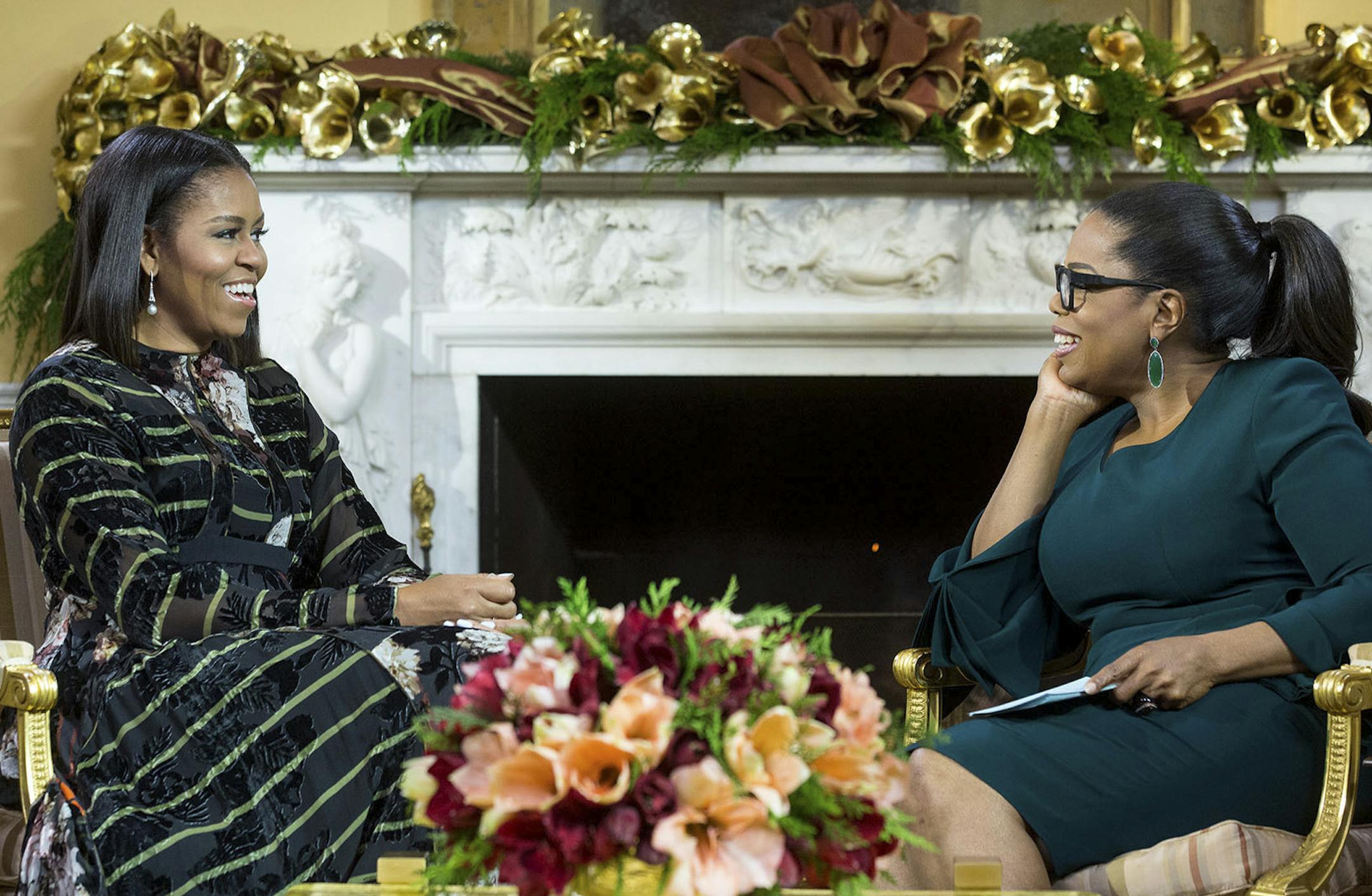 The new special FIRST LADY MICHELLE OBAMA SAYS FAREWELL TO THE WHITE HOUSE &#xf1; AN OPRAH WINFREY SPECIAL will be broadcast Monday, Dec. 19 (8:00-9:00 PM, ET/PT) on the CBS Television Network. OWN will air the second showing of the special on Wednesday, Dec. 21 (9:00-10:00 PM, ET/PT). In the special, which taped on Dec. 14, Oprah Winfrey speaks to First Lady Michelle Obama for her final one-on-one interview inside the White House. During this exclusive interview in the First Family&#xed;s priva