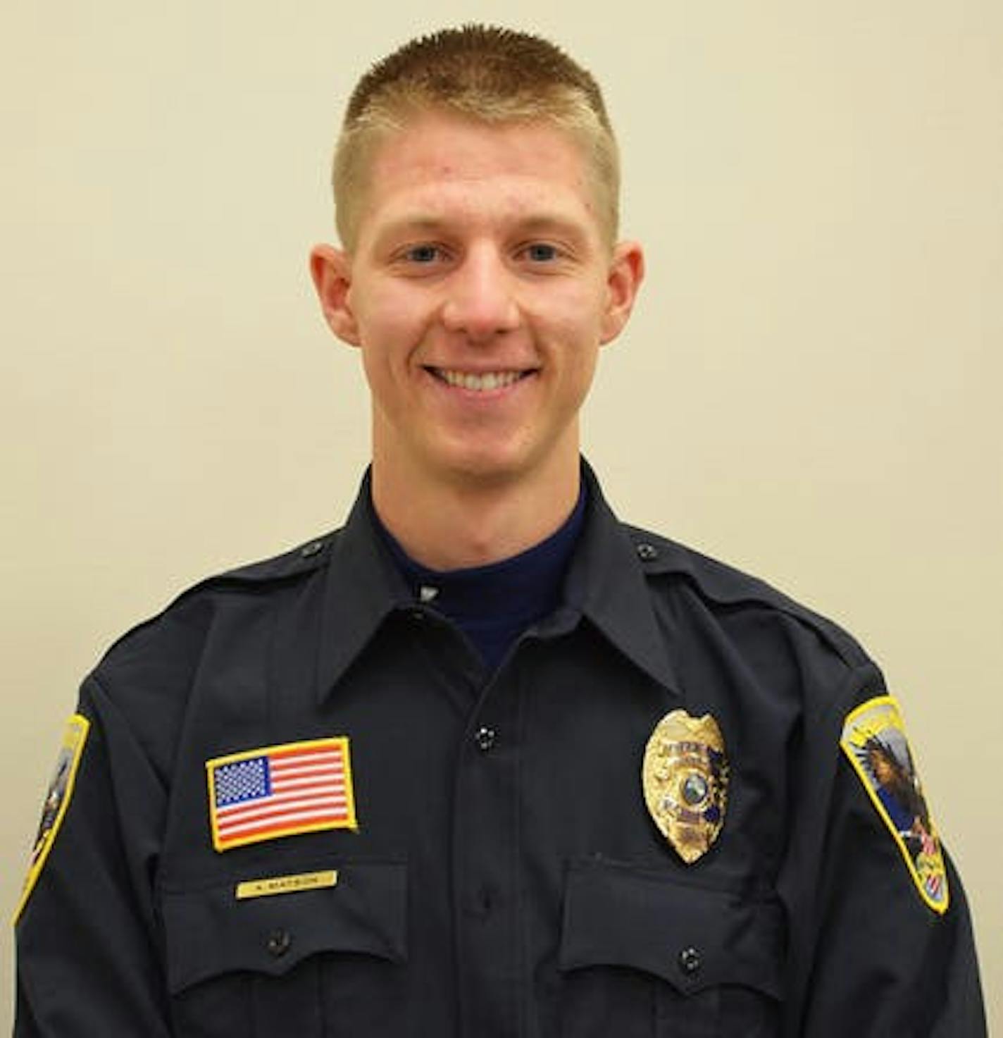 Waseca police officer Arik Matson