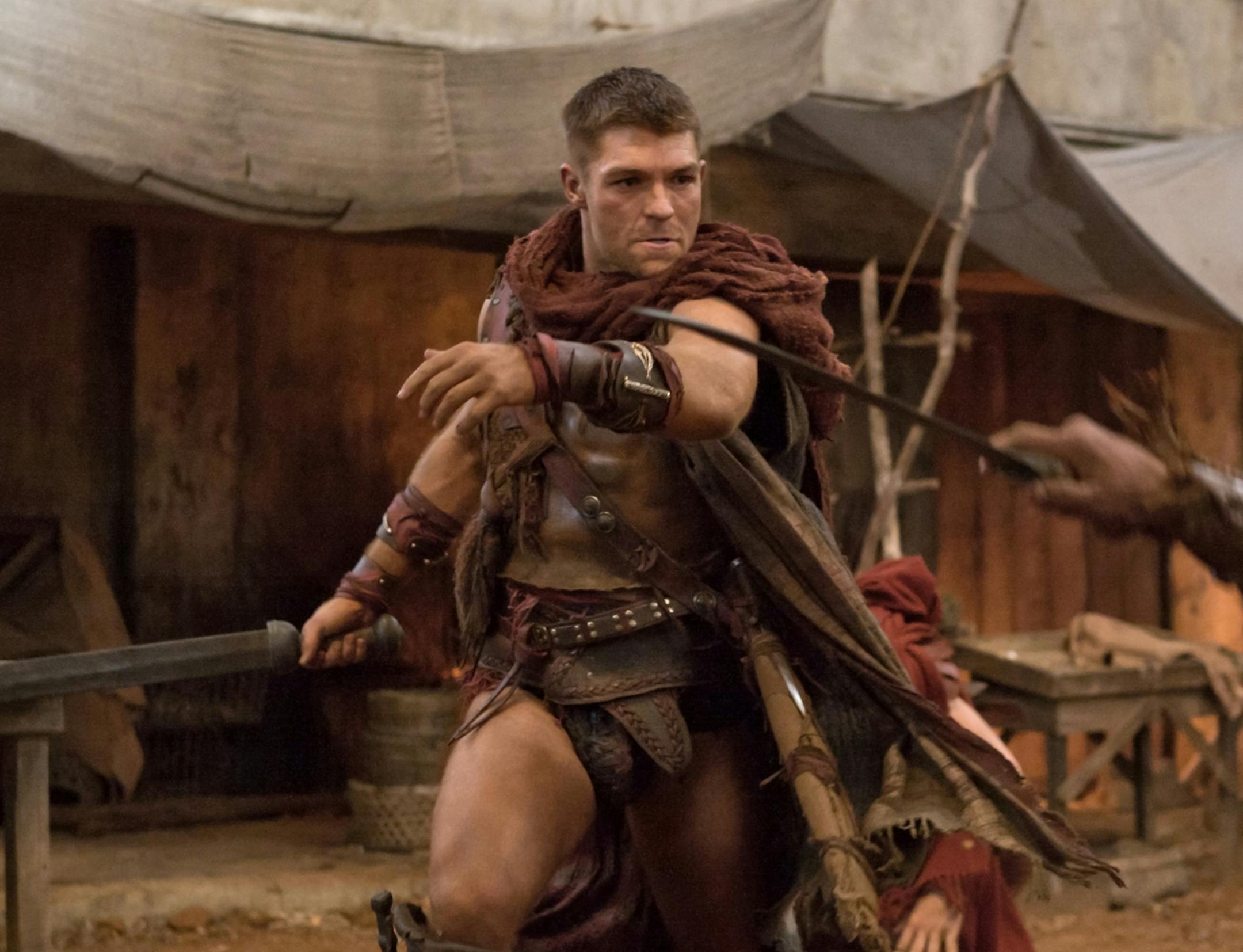 Matt Klitscher Starz Spartacus: Vengeance- Episode 208-Liam McIntyre as Spartacus Spartacus: Vengeance &#xac;&#xa9; 2011 Starz Entertainment, LLC. All rights reserved.