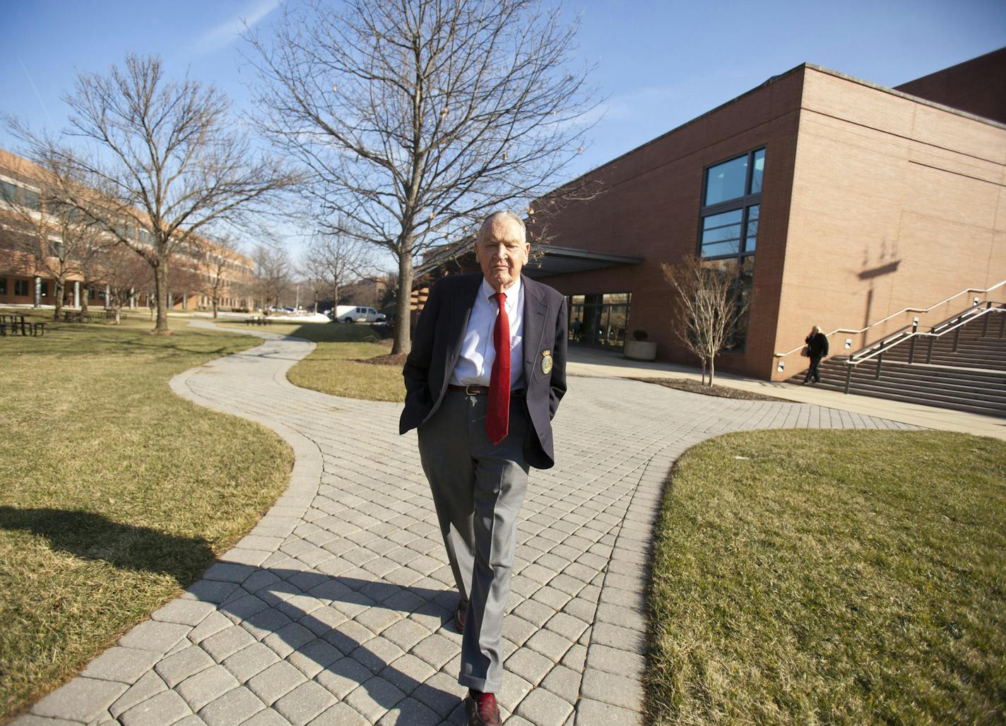 John Bogle, founder of Vanguard, a mutual fund company, at the company's offices in Malvern, Penn., Jan. 25, 2012. After at least six heart attacks and one heart transplant, Bogle has managed to witness a triumph with his company, which was once derided for not even trying to beat the market with its index funds that are now the industry standard. (Jessica Kourkounis/The New York Times) -- PHOTO MOVED IN ADVANCE AND NOT FOR USE - ONLINE OR IN PRINT - BEFORE AUG. 12, 2012. -- ORG XMIT: XNYT41