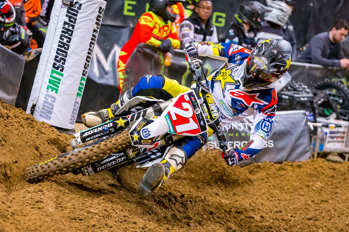 Monster Energy AMA Supercross rider Jason Anderson