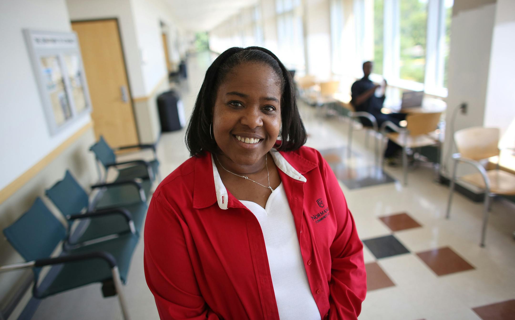 Joyce Ester has been president of Normandale Community College for more than a year. Ester, 50, grew up in suburban Chicago.