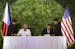 April 28, 2014: Philippine Defense Secretary Voltaire Gazmin, left, and U.S. Ambassador Philip Goldberg sign the Enhanced Defense Cooperation Agreemen