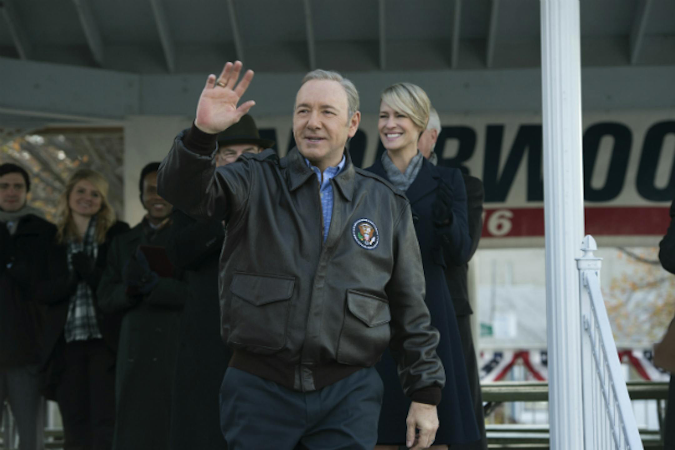 Kevin Spacey in "House of Cards."